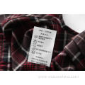 Single Breasted Pure Cotton Men's Versatile Check Shirt